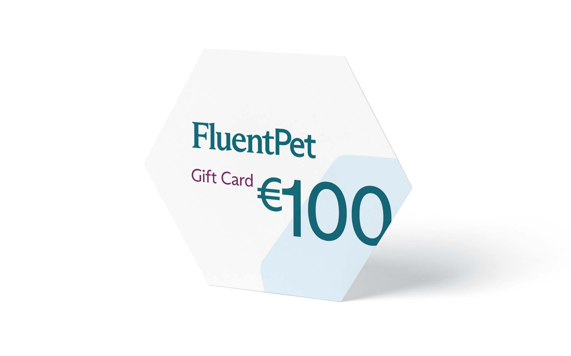 FluentPet eGift Card 100 EUR