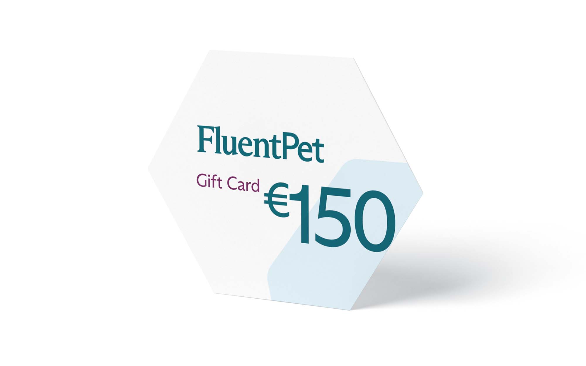 FluentPet eGift Card 150 EUR