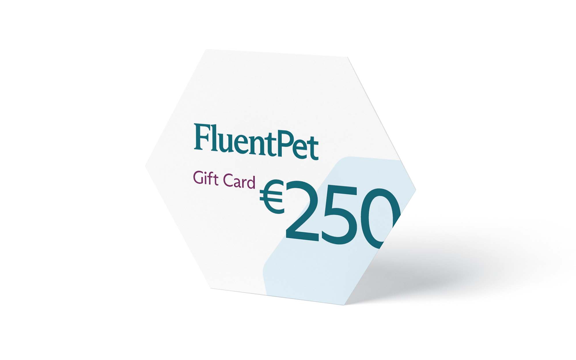 FluentPet eGift Card 250 EUR
